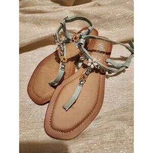 CG Shoes Comfort Rhinestone Thing Sandals Women’s Size 8.5